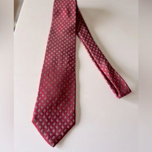 Bert Pulitzer silk tie‎ red and blue